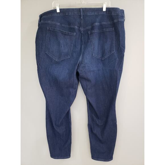 NEW 24 SHORT High-Waisted Wow Super-Skinny Jeans Old Navy 732473 -‎ Petite Plus - Picture 7 of 8